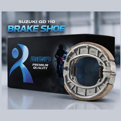 Suzuki GD 110 Brake Shoe 2 Sets  Delivery Free angle 1