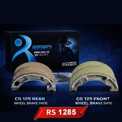 CG 125 Brake Shoe Bundle Deliver Free angle 1